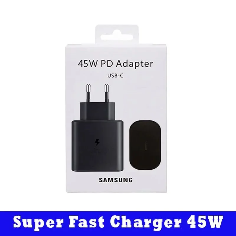 Şəbəkə enerji toplama cihazı No Brand 12764988, 45W USB-C Black - 2
