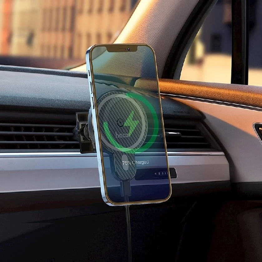 Avtomobil üçün telefon tutacağı simsiz enerji toplama ilə Hoco CA85 - 2