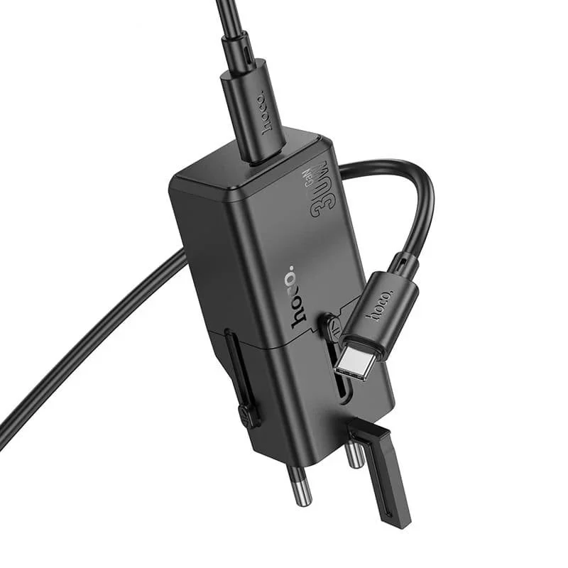 Ağ adaptör Hoco AC25 30W Siyah