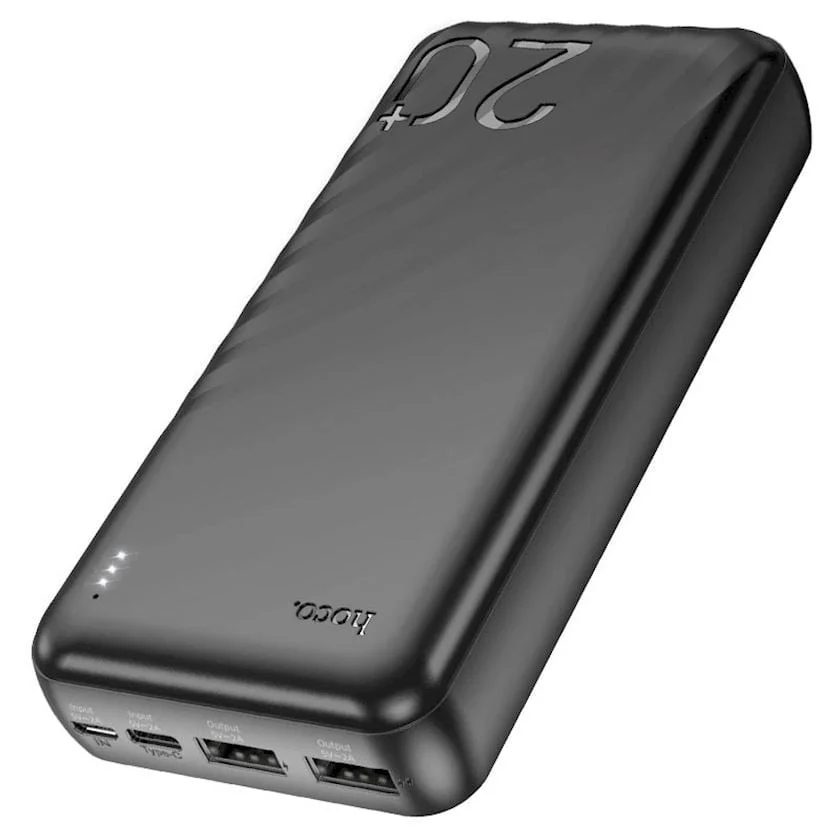 Dış akü Hoco AYS J123A Element 20000 mAh Black - 3