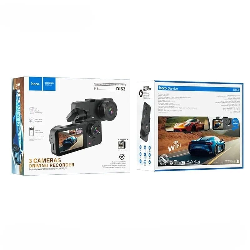 Dash Cam Hoco AYS DI63 Driving Recorder Camera - 3