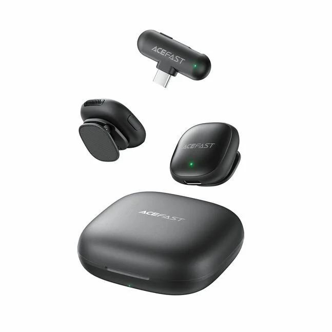 Wireless Microphone Acefast R1 Black