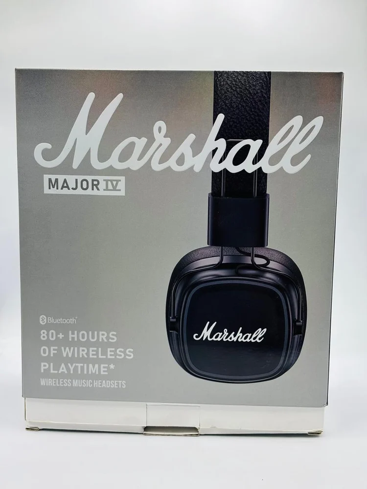 Wireless Earphones Marshal Major 4 Black - 4