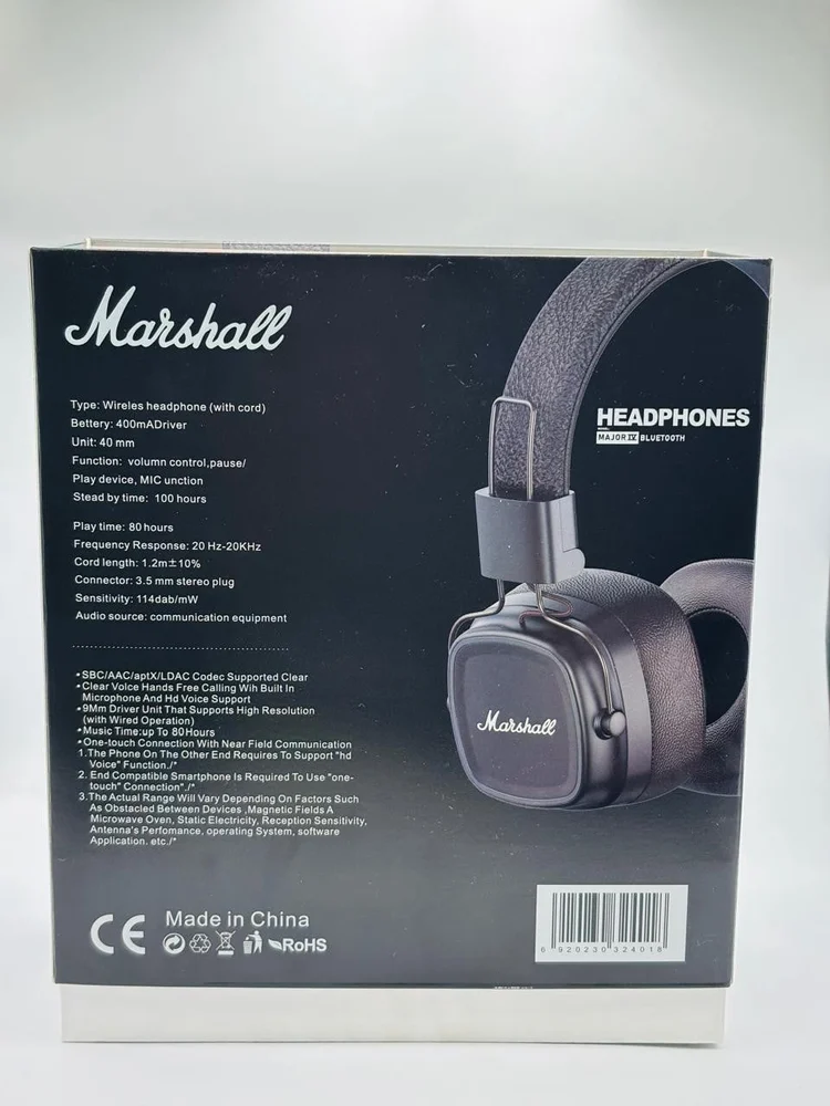 Wireless Earphones Marshal Major 4 Brown - 5