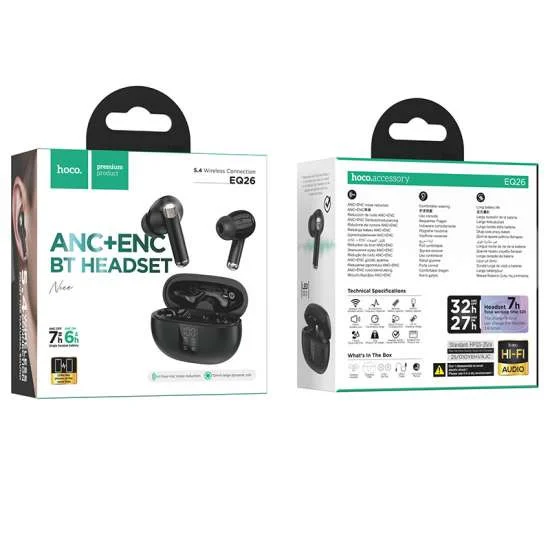 Wireless Earbuds HOCO EQ26 Black