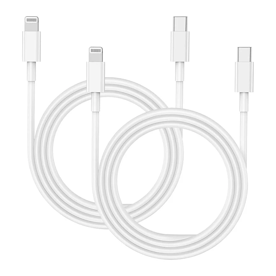 Type-C to Lightning Cable, 1 m, White - 2