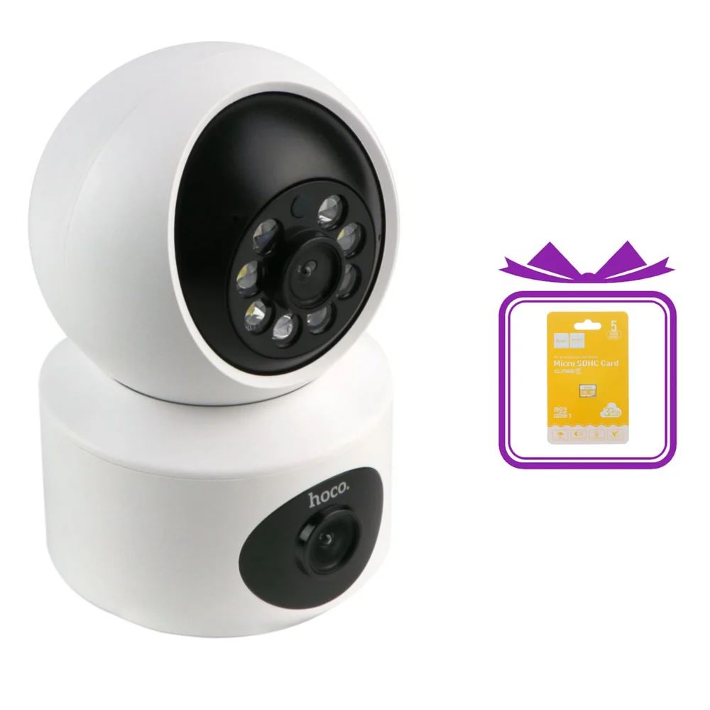 Security Camera Hoco DI53 + Gift MicroSD Card Hoco 32GB