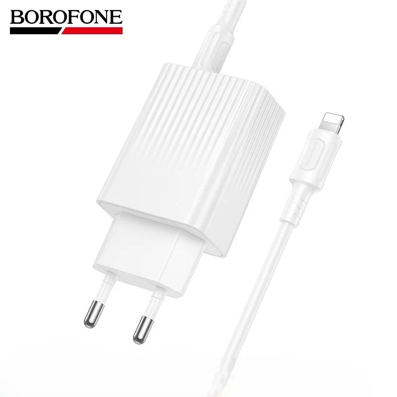 Network Power Adapter Borofone BAS74A, White