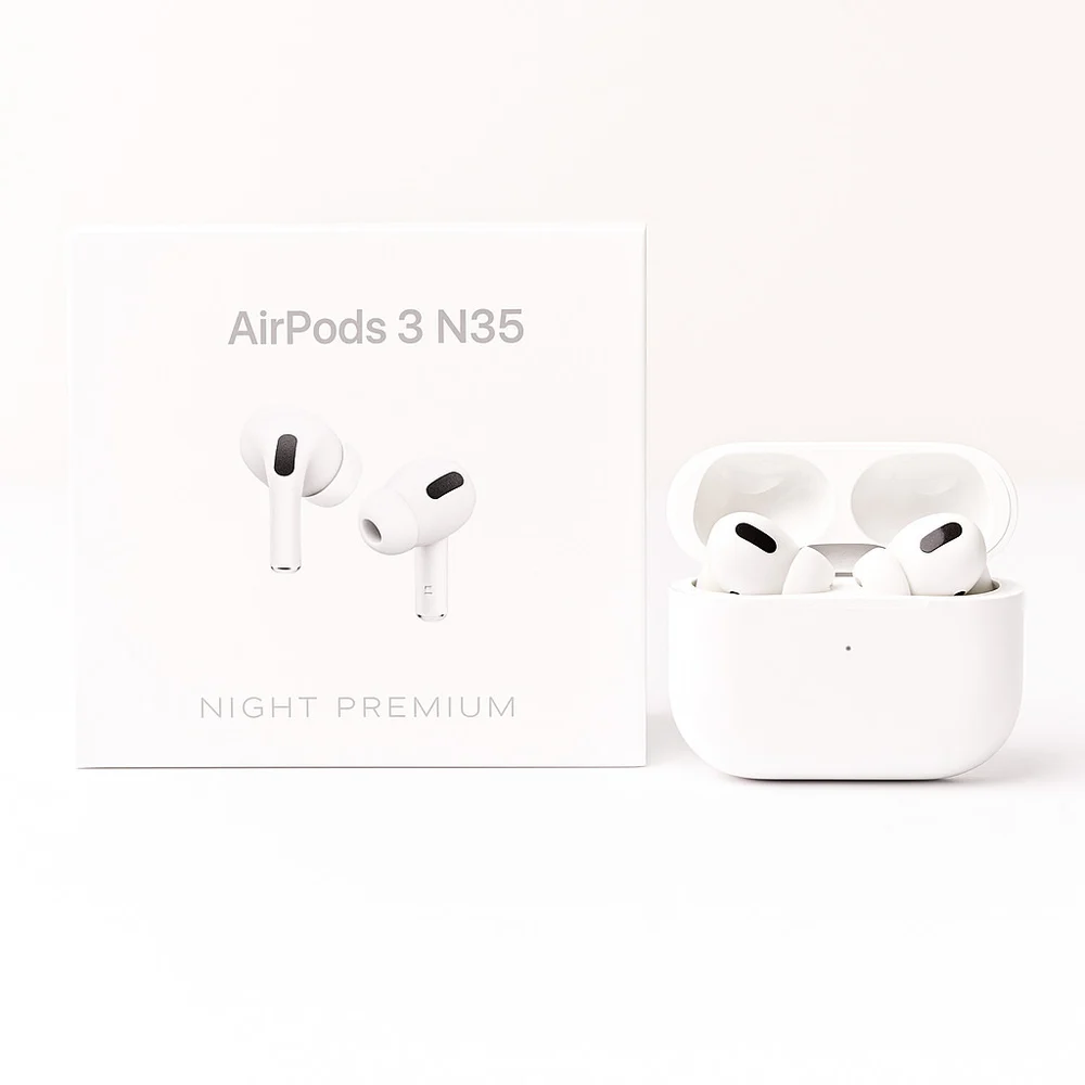 Беспроводные наушники No Brand Airpods 3 N35 Night Premium