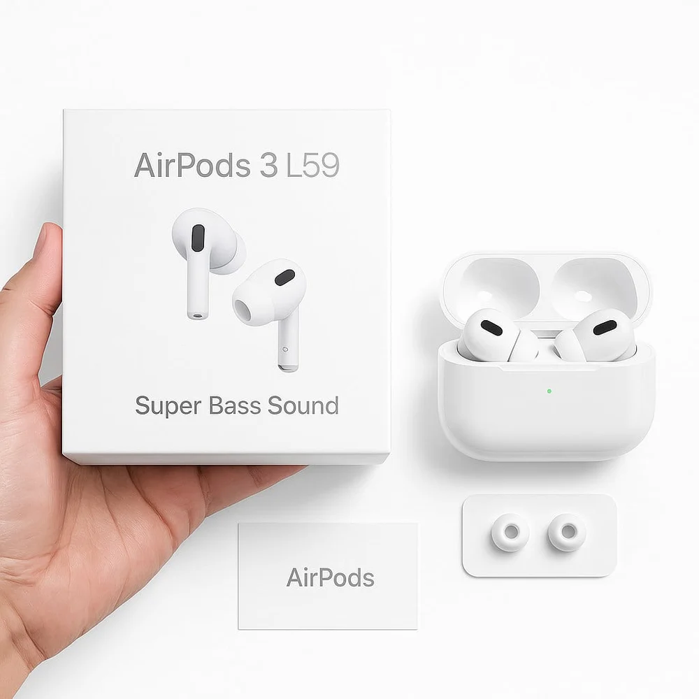 Kablosuz Kulaklık No Brand Airpods 3 L59 Super Bass