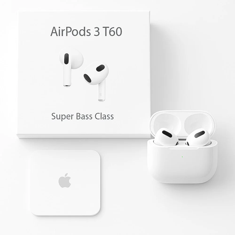 Kablosuz Kulaklık No Brand Airpods 3 T60 Super Bass