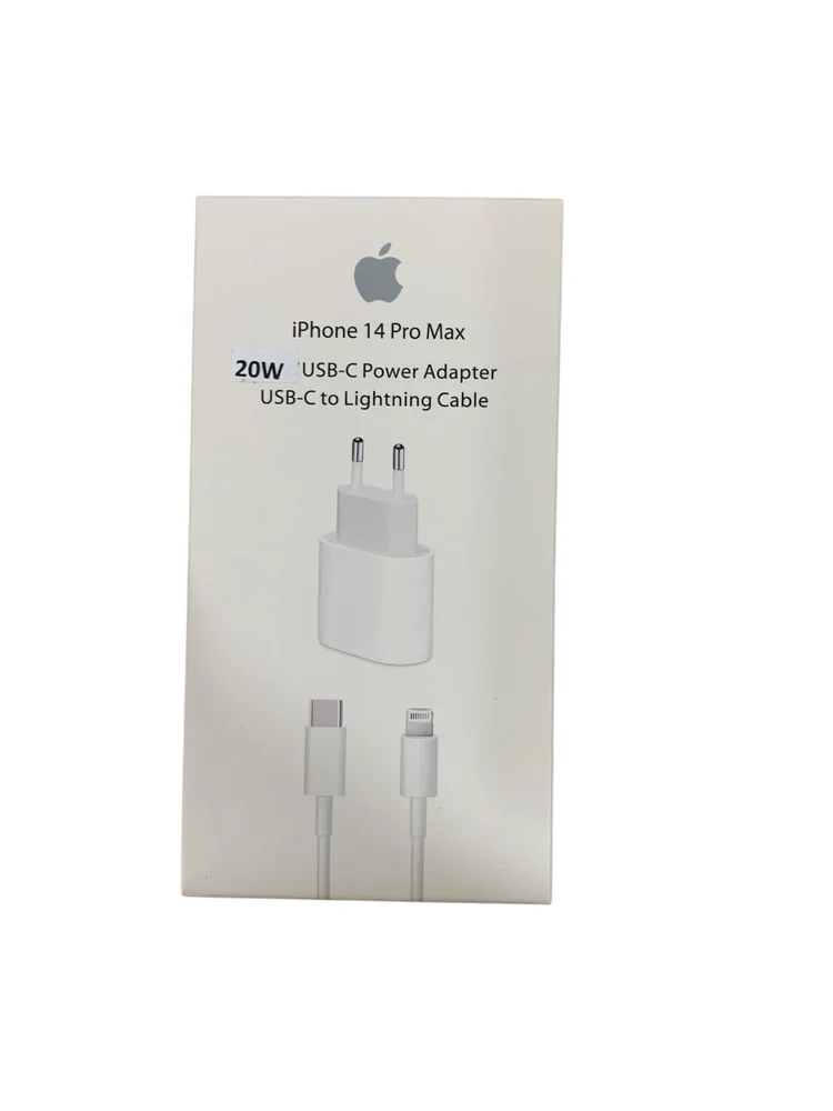 Сетевое зарядное устройство No Brand 20W White с кабелем Lightning to Type-C - 6