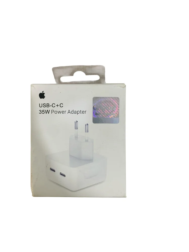 Network Charger No Brand 35W 2in1 USB-C/USB-C White