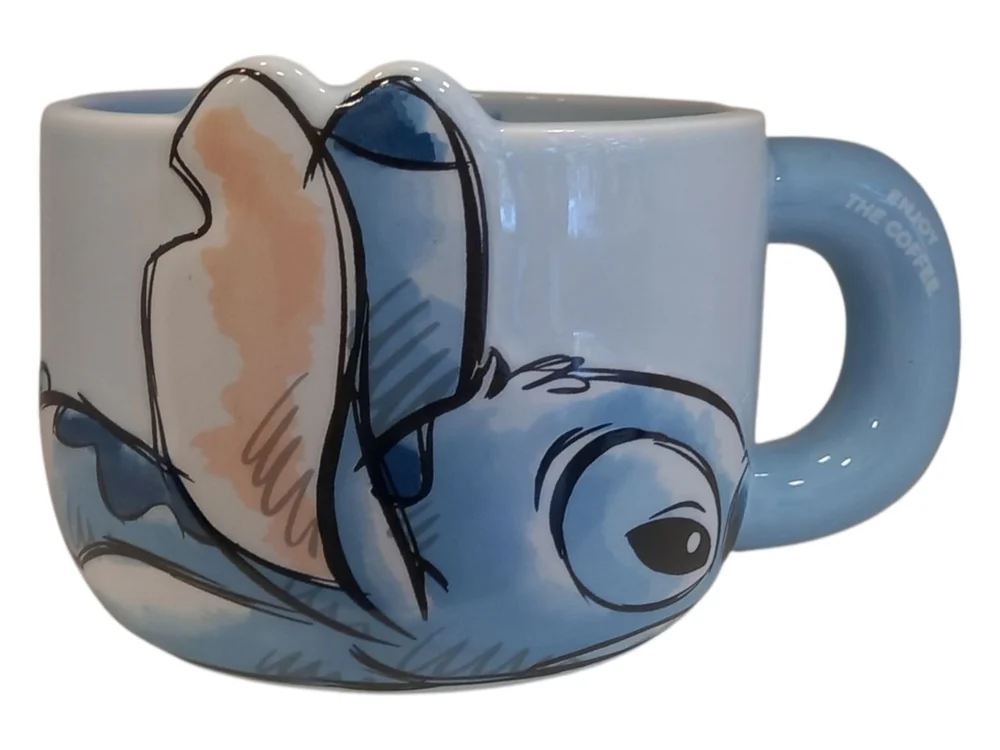 Cup Stitch KPB-3026001303, ceramic, blue, 250 ml