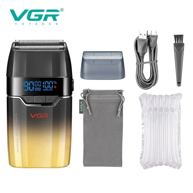 Electric Razor VGR V-308 Gold