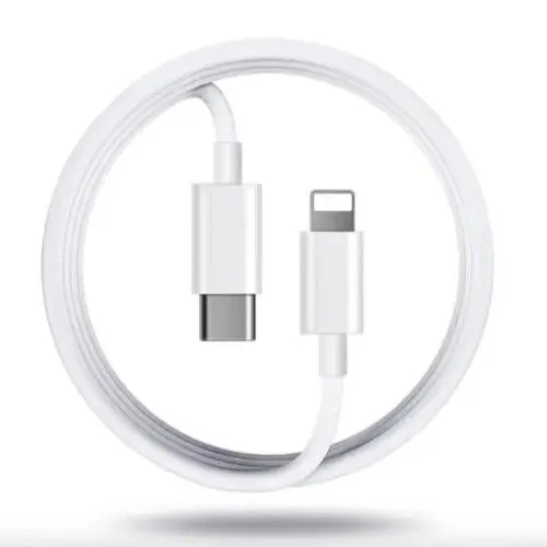 Кабель No Brand Type-C to Lightning White 1 m - 2
