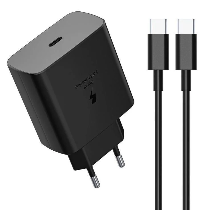 Şebeke güç adaptörü No Brand 25W Siyah Type-C