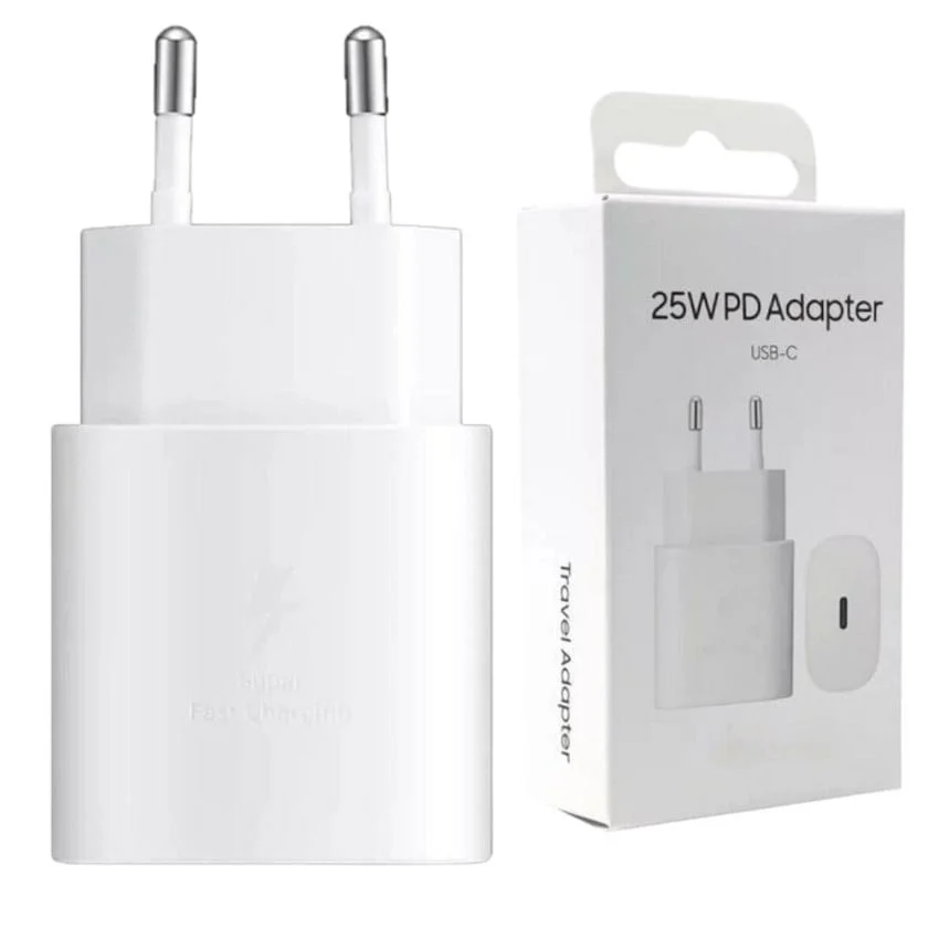 Power Adapter No Brand Travel 25W, White