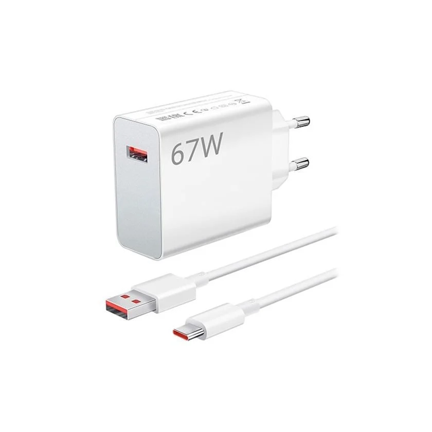 Устройство для зарядки сети No Brand 67W Travel USB-A to Type-C кабель