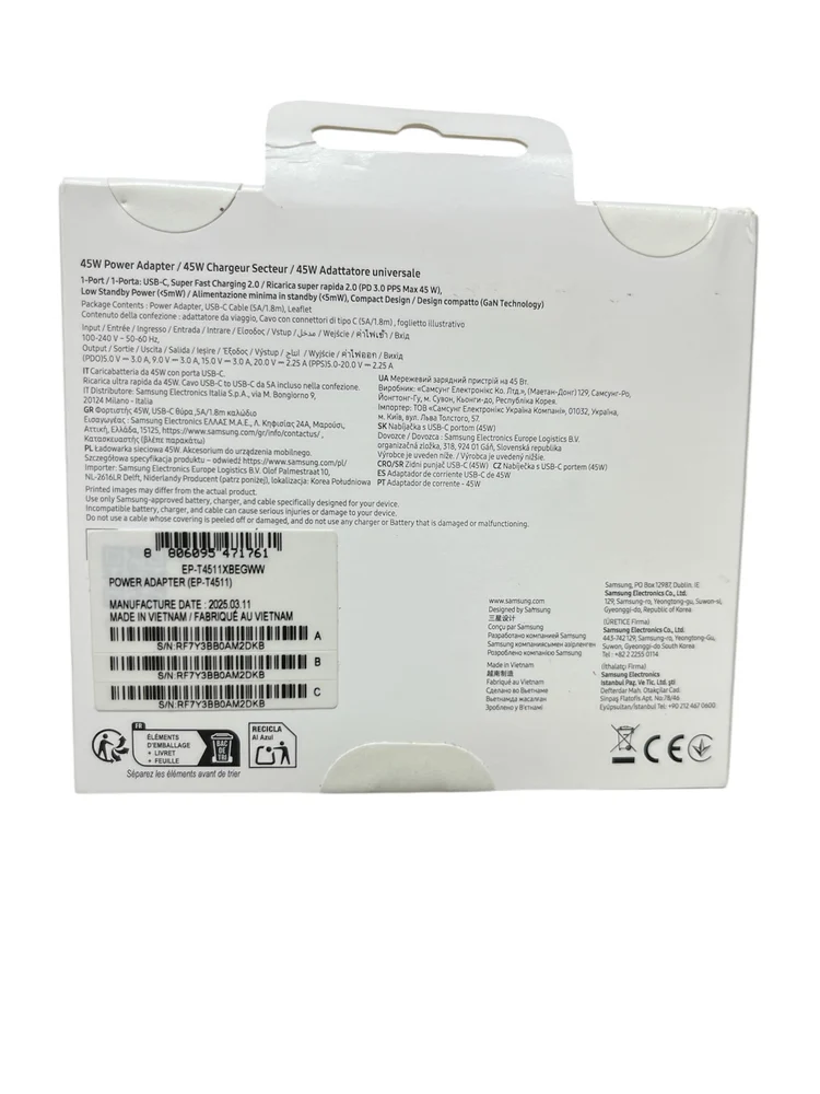 45W USB-C Kablo ile Güç Adaptörü - 2