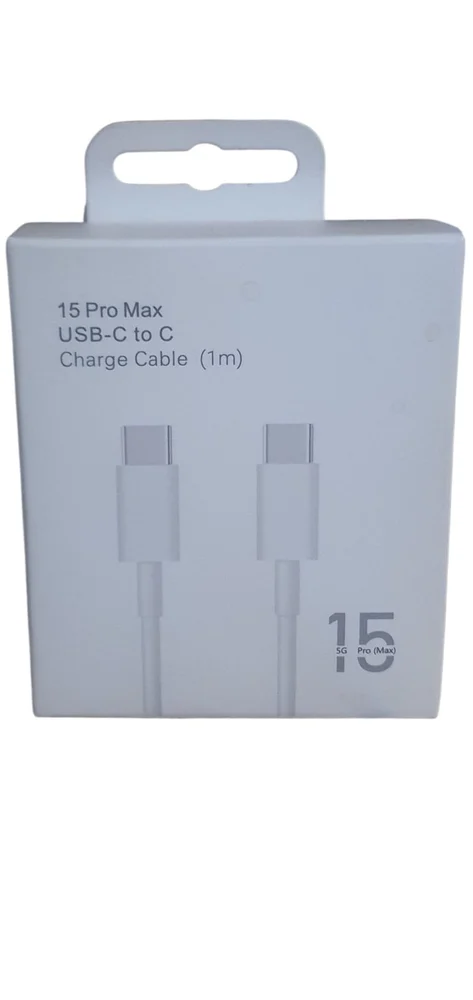 USB kablo USB-C to USB-C 15 Pro Max için