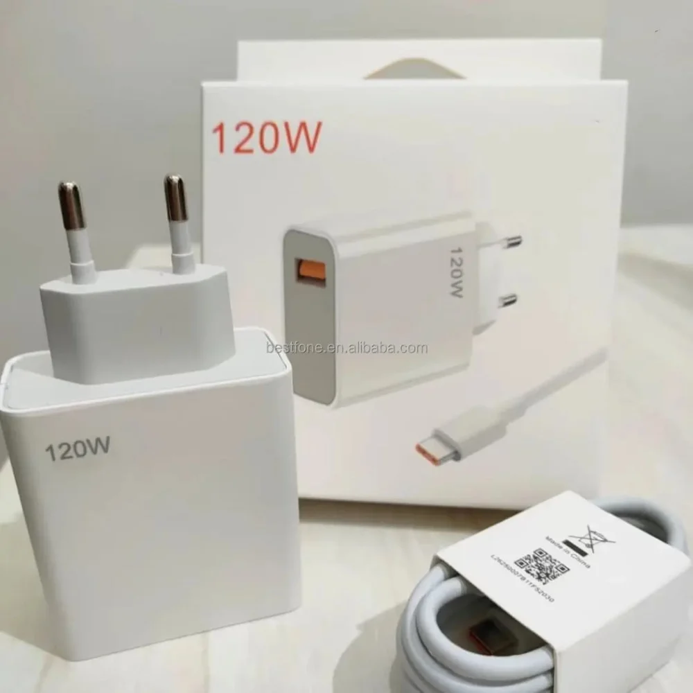 Power Adapter 120 W Typc USB Phone Charger - 2