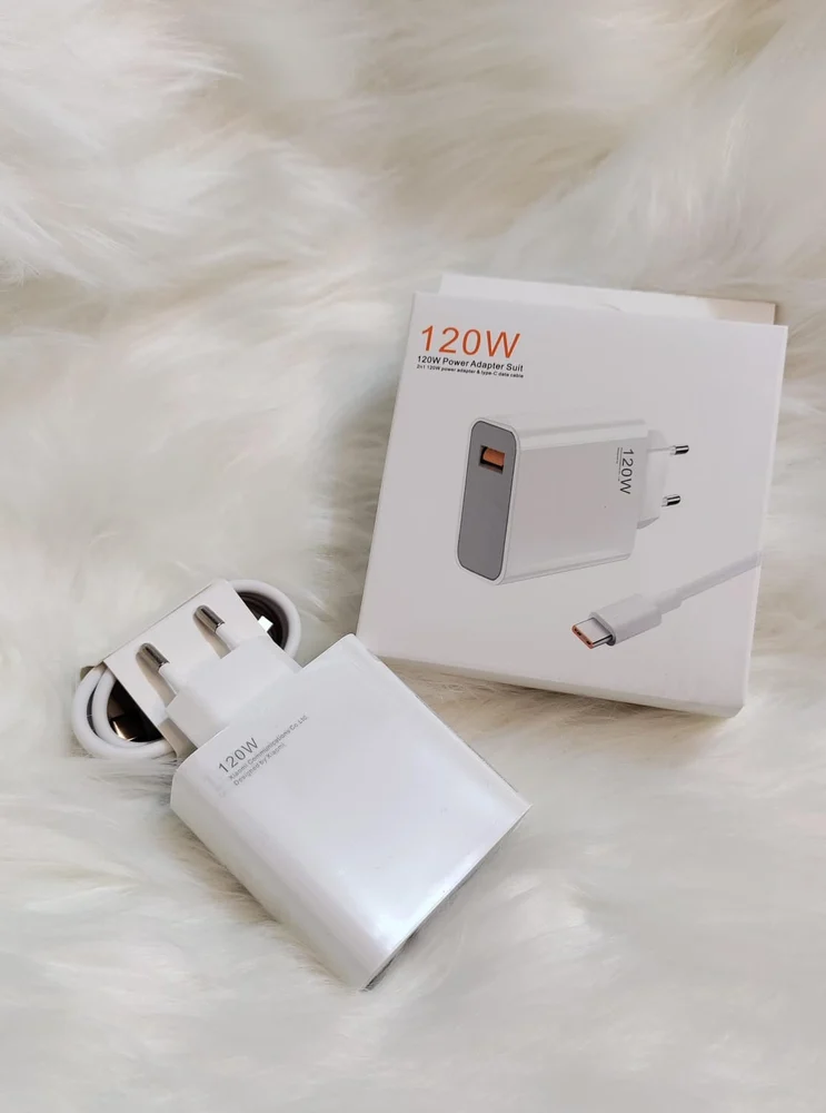 Power Adapter 120 W Typc USB Phone Charger - 3
