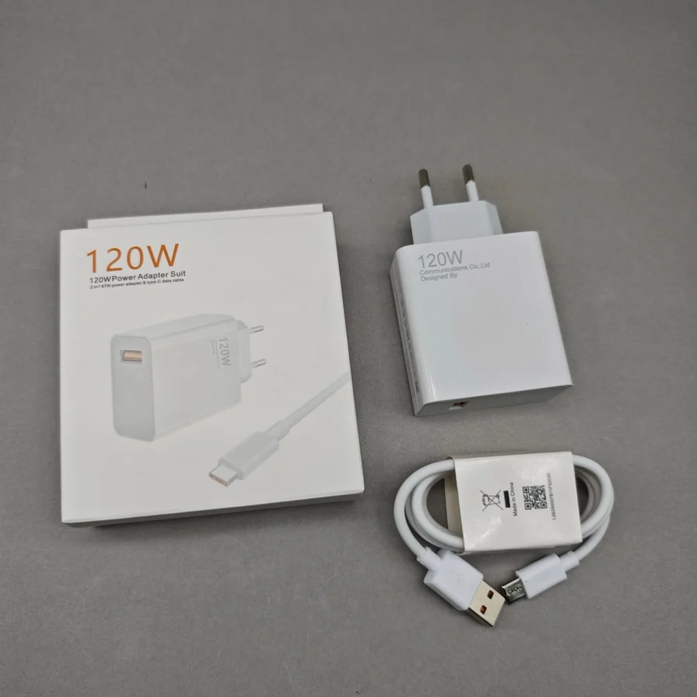 Power Adapter 120 W Typc USB Phone Charger - 4