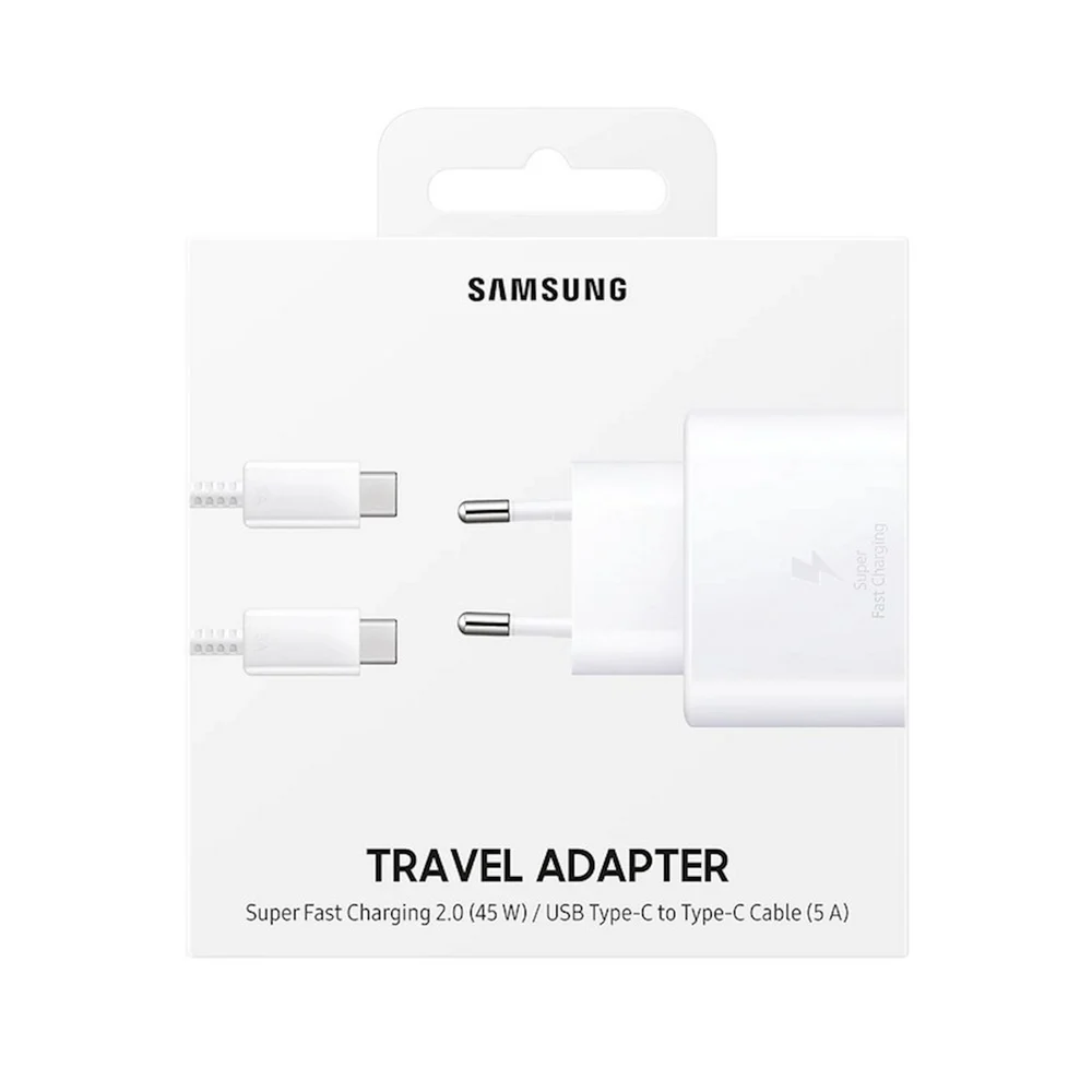 Network Power Adapter No Brand Travel Adapter (EP-TA845XWEGRU) White - 5