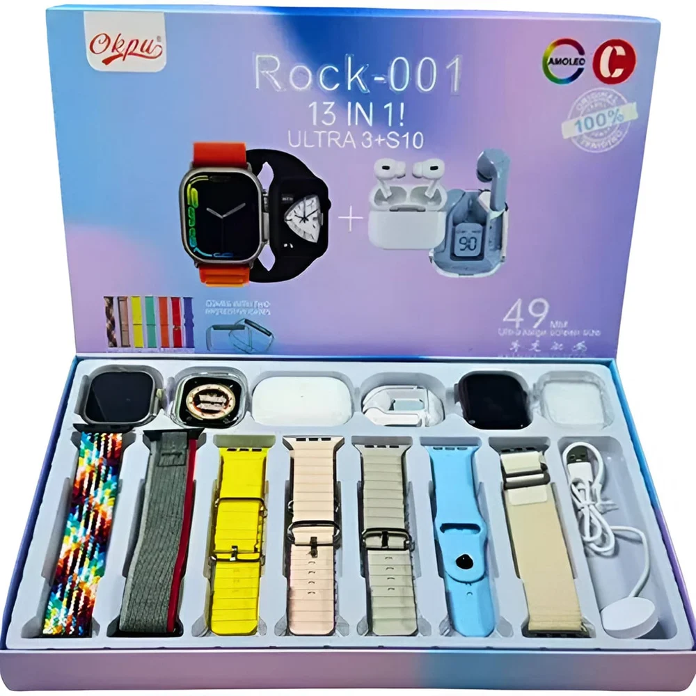 Умные часы Rock-001 13-в-1