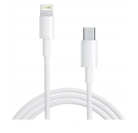 Kabel No Brand Lightning to USB-C White 1m - 2