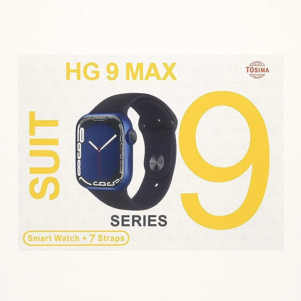 Akıllı saat HG9 MAX Silver STRAP 7IN2 - HG9 Max Silver