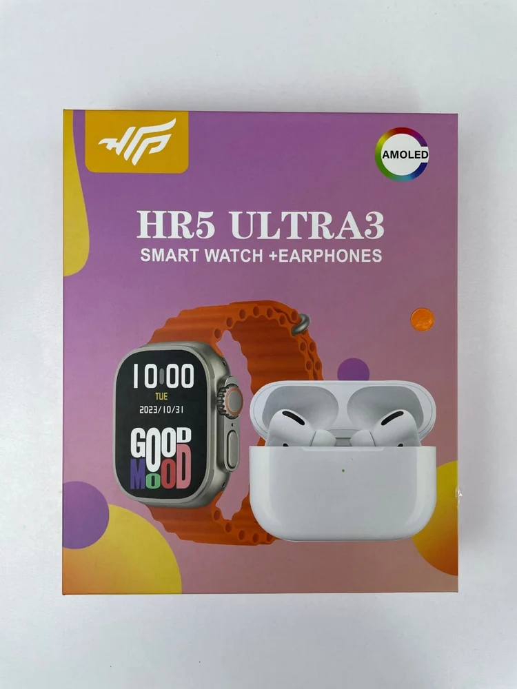 Ağıllı saat Smart HR5 Ultra3 3+2 Black - HR5 Ultra 3
