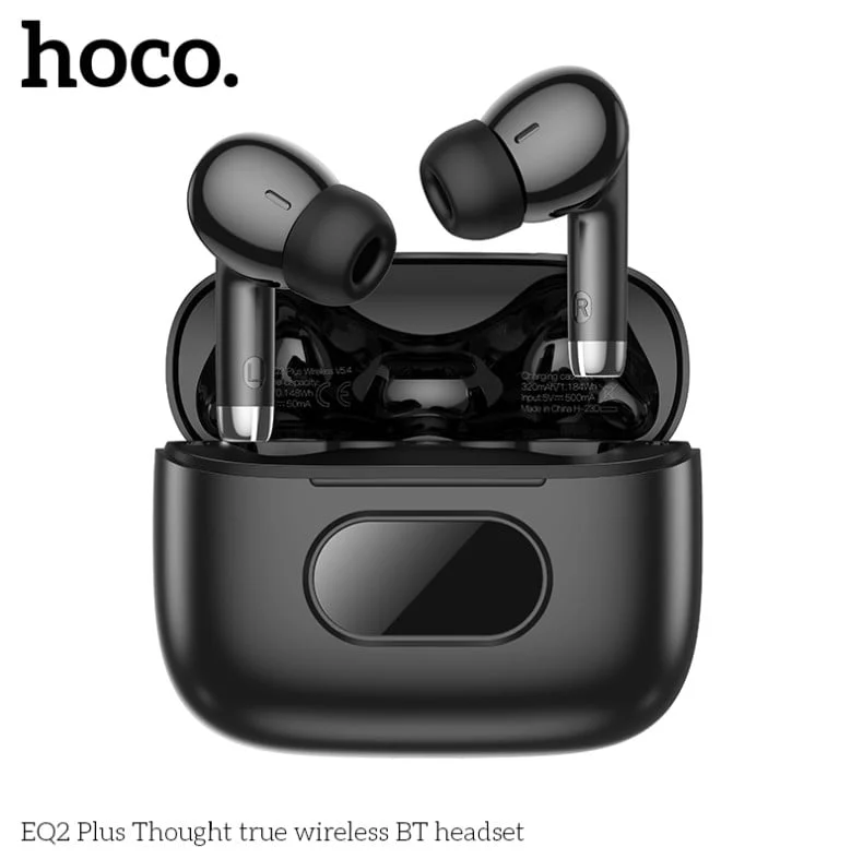 Wireless Earbuds Hoco EQ2 Plus, Black - 3