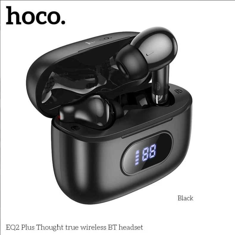 Wireless Earbuds Hoco EQ2 Plus, Black - 4