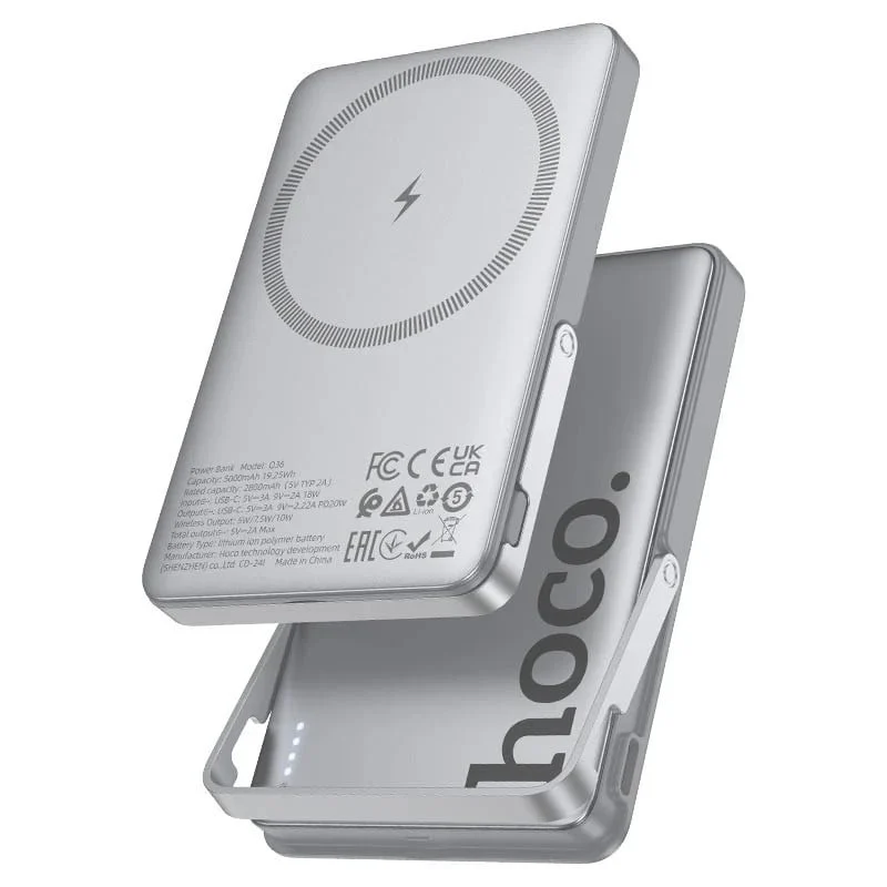 Dış batarya Hoco Q36 5000 mAh Silver