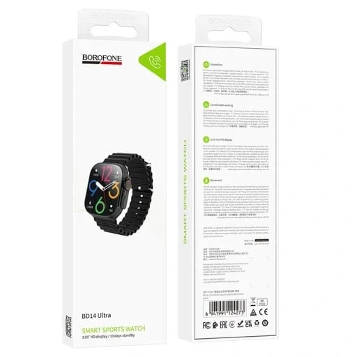 Ağıllı saat Borofone BD14 Ultra Black Sport Band
