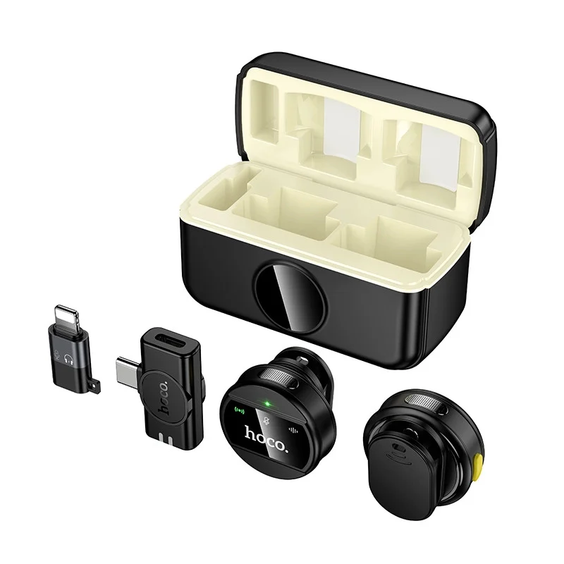 Wireless Microphone Hoco L22 Black - 2