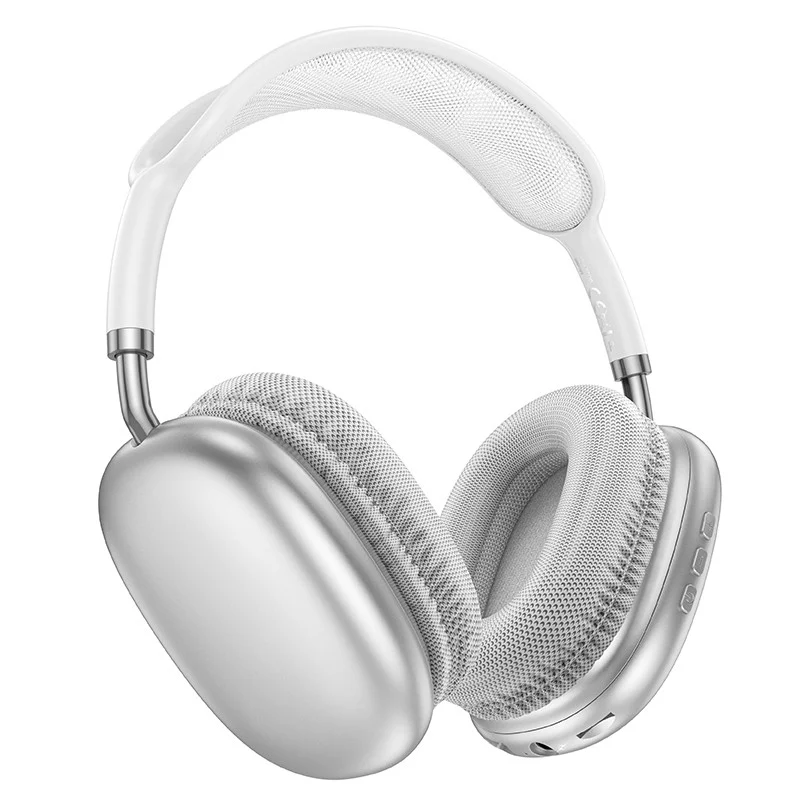 Wireless Headphones Borofone BO22 Plus - Silver