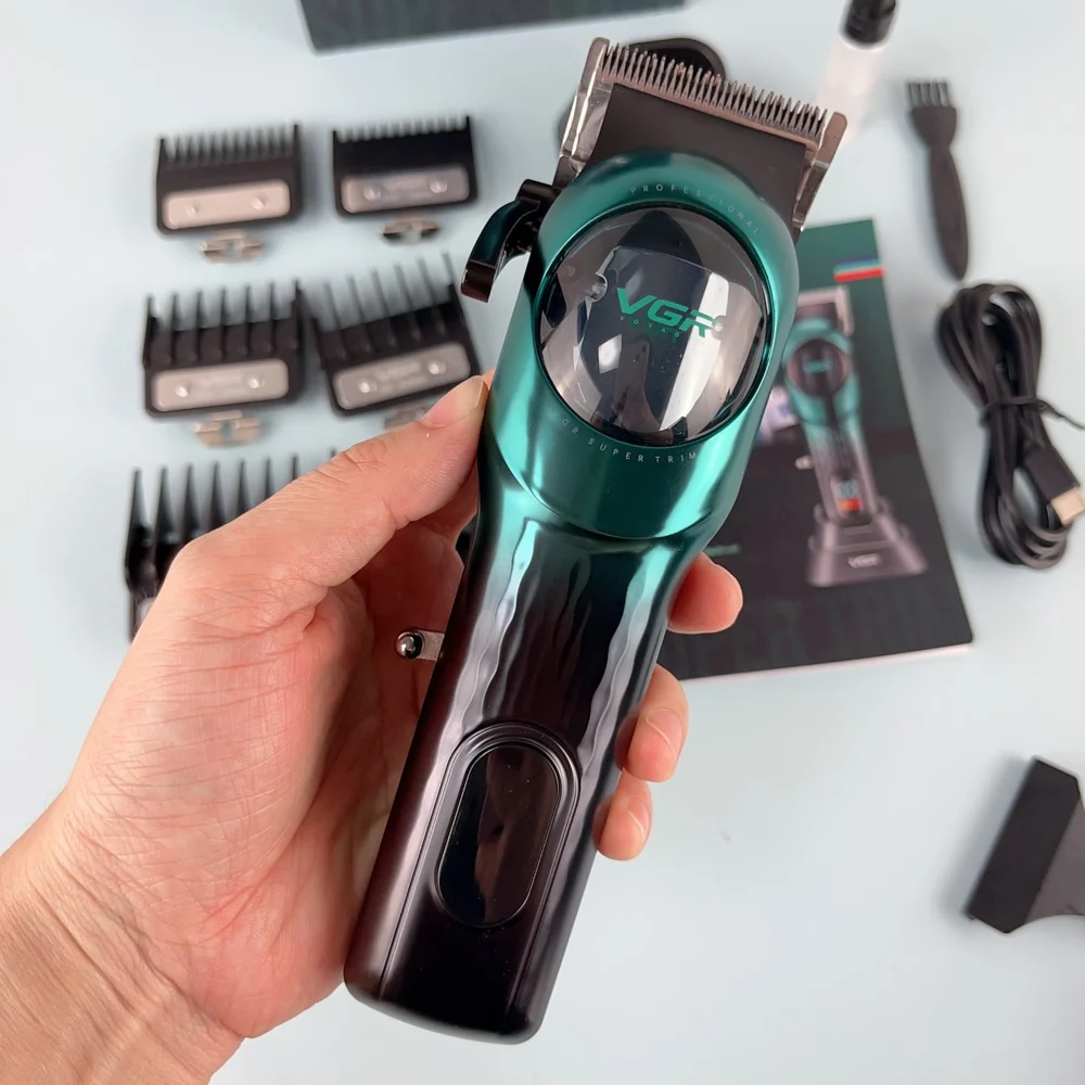 VGR V-166 Professional Hair Clipper, Stainless Steel Blades, Powerful and Reliable - VGR V-166 GS - 2