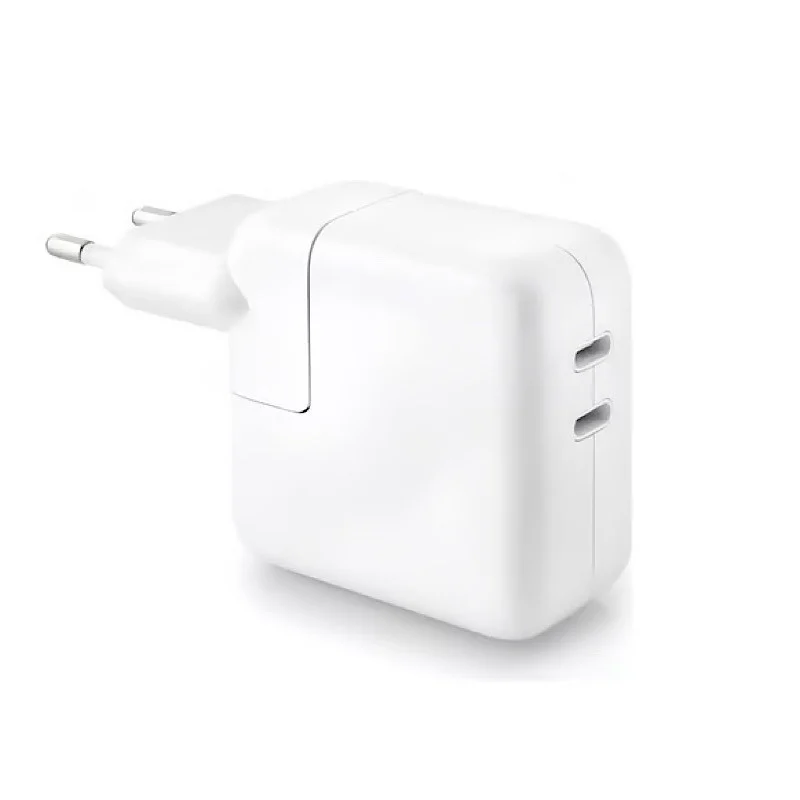 Şəbəkə enerji toplama cihazı Dual usb-c port 35w Power Adapter