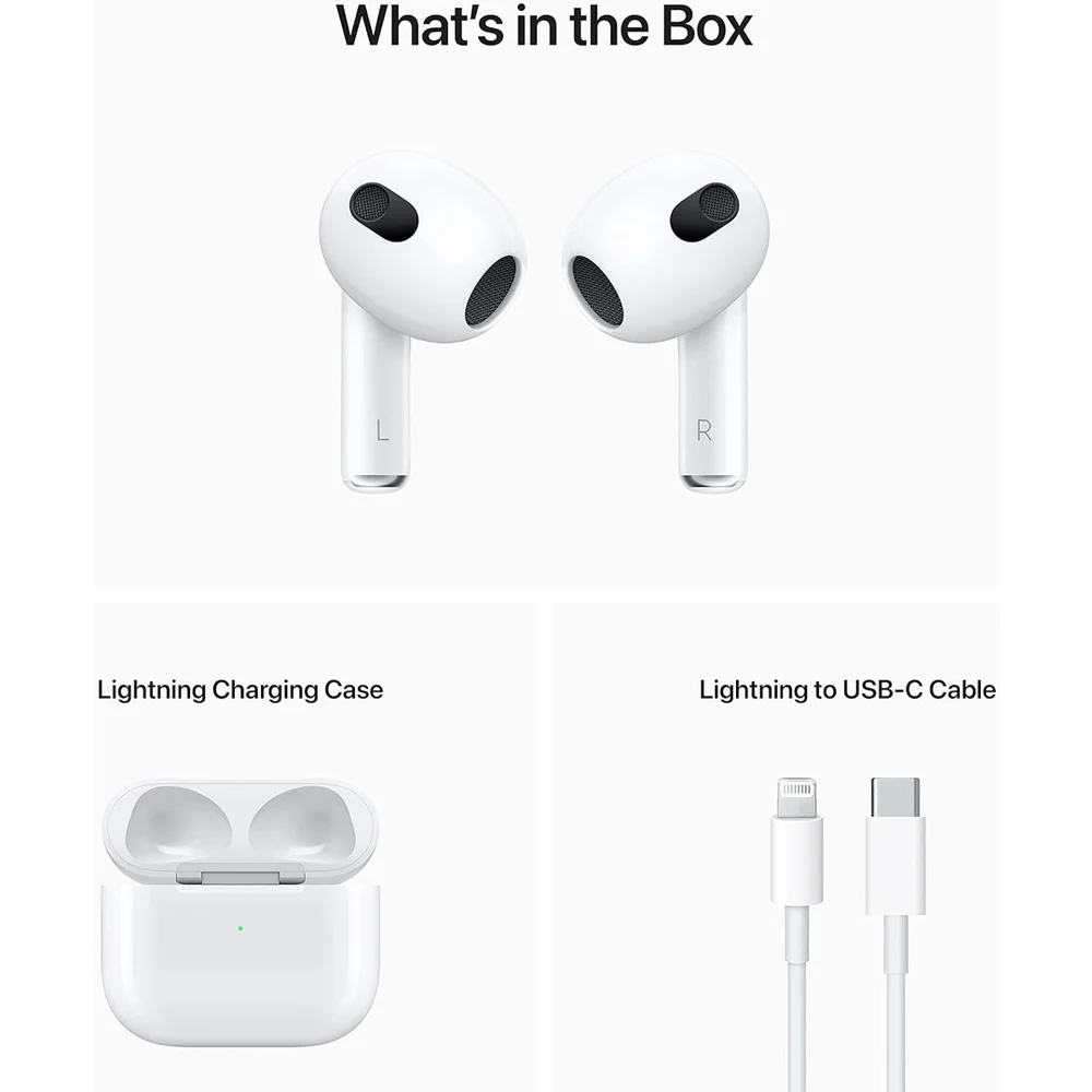 Simsiz qulaqlıqlar Airpods 3 rd generation Wireless - 5