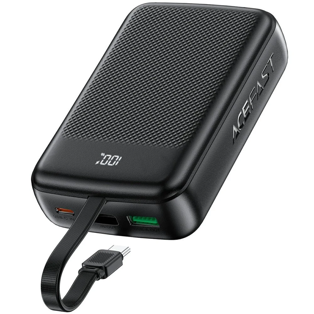 Acefast M14 20000mAh PD22.5W External Battery Black