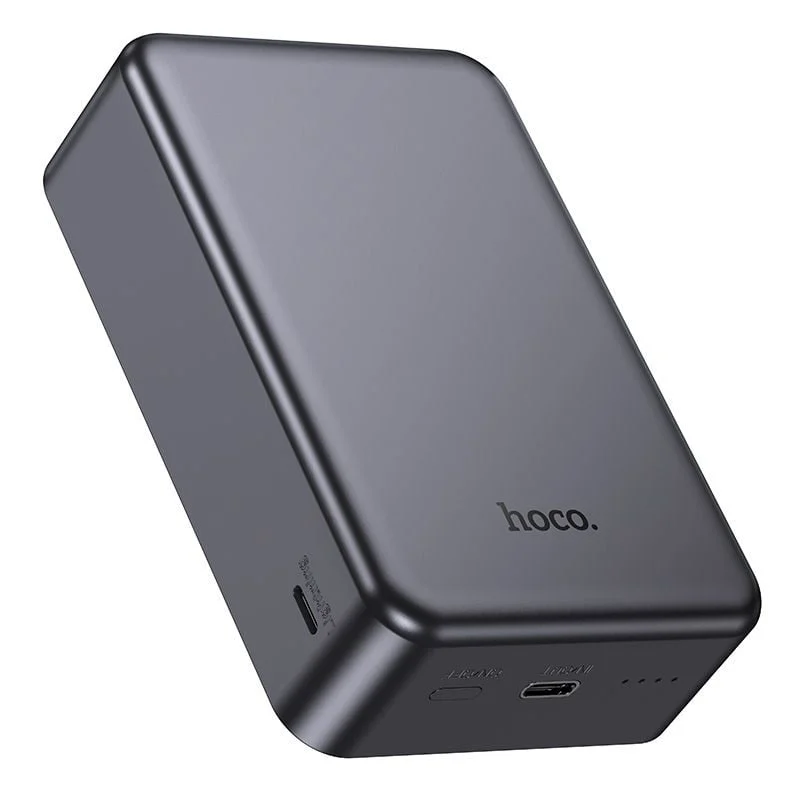 Hoco J160B EG-96647 20000 mAh MagSafe Dış Güç Bankası Metal Gri - 4