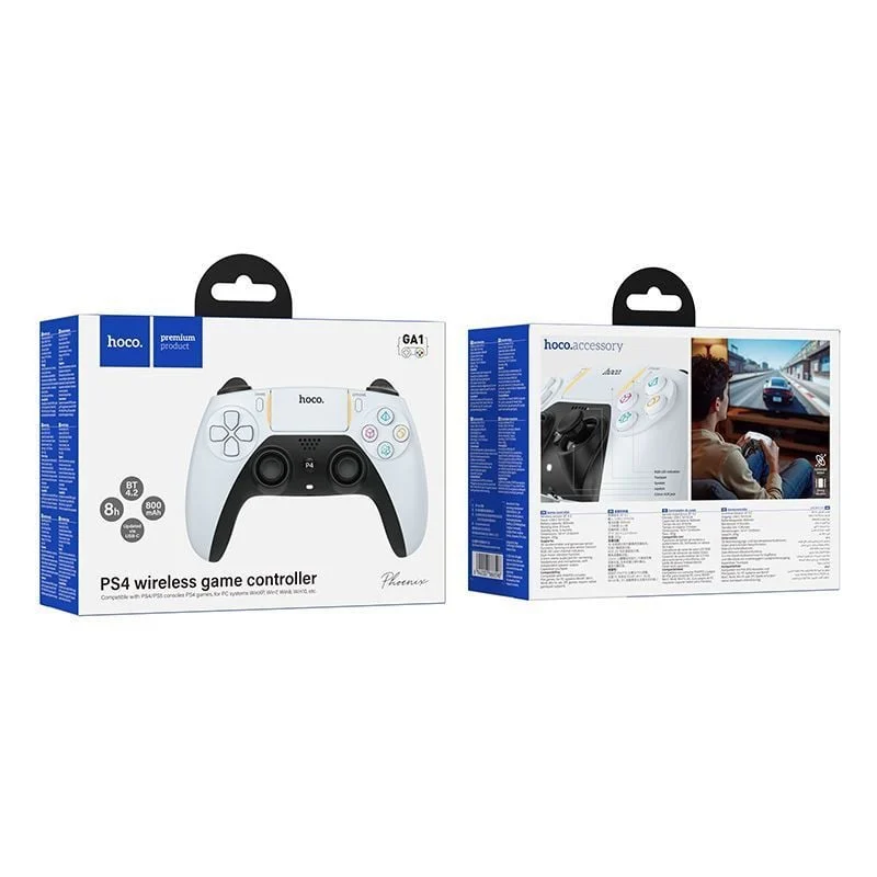 Hoco GA1 White Wireless Game Controller - 3