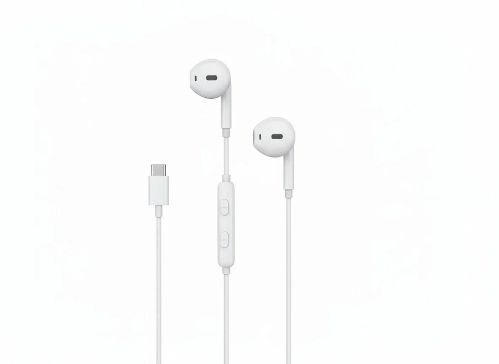 Simli qulaqlıq earphone type-c