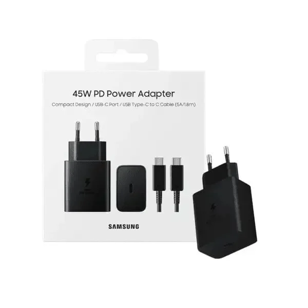 Сетевое зарядное устройство No Brand PD 45W, Черное