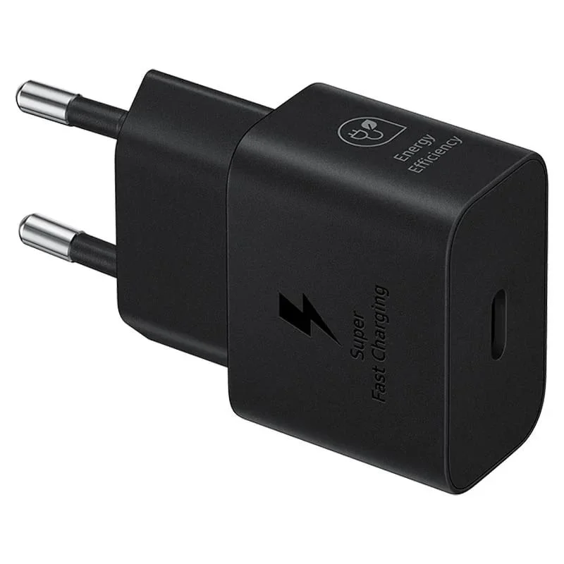 Сетевое зарядное устройство No Brand USB-C 25W, Черное