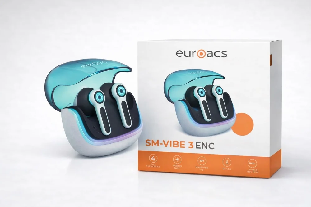Euroacs SM-VIBE 3 ENC TWS Wireless Earbuds - 2
