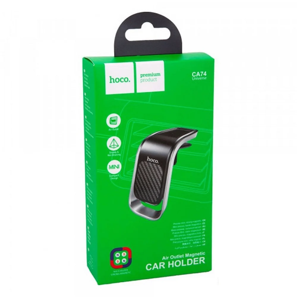 Phone Holder for Car Hoco CA74 Universe, Black/Golden